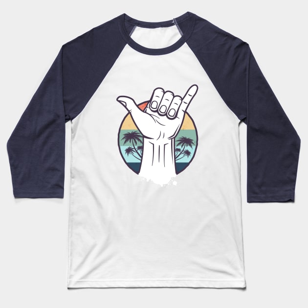 Shaka Baseball T-Shirt by zoljo